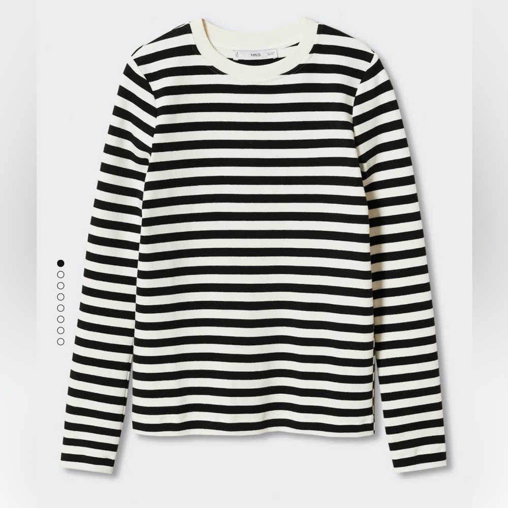 Mango striped tee